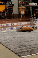 Jolly JL003 Antrasit Yumuşak Dokulu Halı Makine Halısı