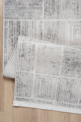 Kadifem KD005 Gri Yumuşak Dokulu Halı Makine Halısı