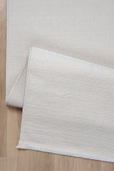 Kadifem KD006 Krem Yumuşak Dokulu Halı Makine Halısı