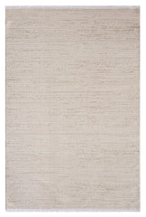 Kadifem KD007 Bej Yumuşak Dokulu Halı Makine Halısı