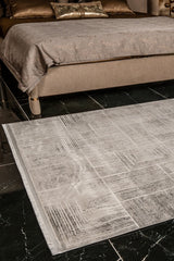 Kadifem KD010 Krem Yumuşak Dokulu Halı Makine Halısı