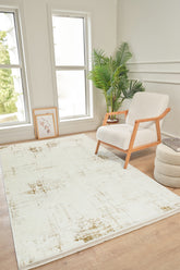 Kadifem KD011 Bej Yumuşak Dokulu Halı Makine Halısı