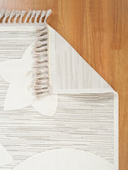 Kids KI001 Bej Yumuşak Dokulu Halı