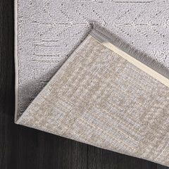 Loopo LP001 Gri Hav Toz Vermez Halı Makine Halısı