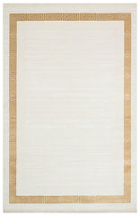 Mazzini 1482 Krem Uzun Ömürlü Yumuşak Dokulu Halı