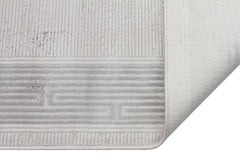 Mazzini 1483 Gri Uzun Ömürlü Yumuşak Dokulu Halı