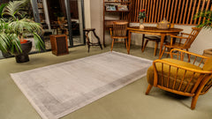 Mazzini 1483 Gri Uzun Ömürlü Yumuşak Dokulu Halı