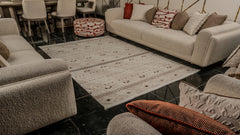 Mexx MX004 Çok Renkli Hav Toz Vermez Halı Makine Halısı