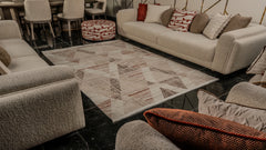 Mexx MX009 Çok Renkli Hav Toz Vermez Halı Makine Halısı