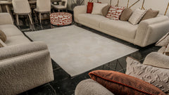 Mexx MX010 Krem Hav Toz Vermez Halı Makine Halısı