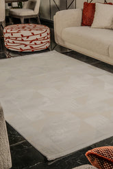 Mexx MX010 Krem Hav Toz Vermez Halı Makine Halısı