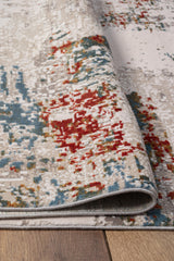 Modern MD005 Bej Uzun Ömürlü Yumuşak Dokulu Halı