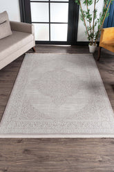 Nar A0195 Bej Uzun Ömürlü Yumuşak Dokulu Halı Makine Halısı