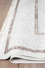 Nar A0204 Bej Uzun Ömürlü Yumuşak Dokulu Halı Makine Halısı