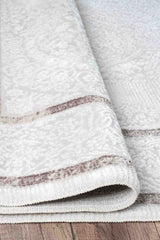 Nar A0204 Bej Uzun Ömürlü Yumuşak Dokulu Halı Makine Halısı