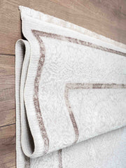 Nar A0204 Bej Uzun Ömürlü Yumuşak Dokulu Halı Makine Halısı