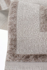 Nar A0230 Bej Uzun Ömürlü Yumuşak Dokulu Halı Makine Halısı