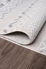 Nar A0235 Gri Uzun Ömürlü Yumuşak Dokulu Halı Makine Halısı