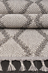 Natura 9963 Bej Hav Toz Vermez Yumuşak Dokulu Halı