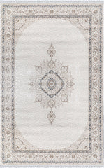 Nazende NZ006 Bej Yumuşak Dokulu Halı Makine Halısı