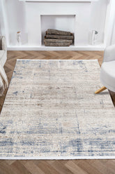 Nazende NZ010 Bej Yumuşak Dokulu Halı Makine Halısı