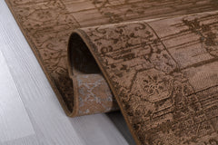 Poema PO005 Kahverengi Uzun Ömürlü Yumuşak Dokulu Halı