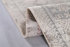 Poema PO010 Krem Uzun Ömürlü Yumuşak Dokulu Halı