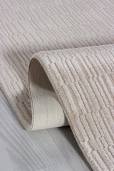 Serenat SE003 Bej Uzun Ömürlü Yumuşak Dokulu Halı