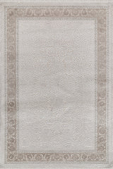 Serenat SE005 Krem-Kahve Uzun Ömürlü Yumuşak Dokulu Halı