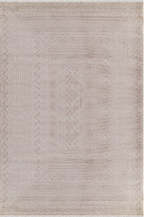 Serenat SE008 Bej Uzun Ömürlü Yumuşak Dokulu Halı