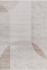 Serenat SE009 Krem-Bej Uzun Ömürlü Yumuşak Dokulu Halı