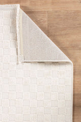 Trendo TR005 Krem Yumuşak Dokulu Halı Makine Halısı