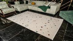 Trendo TR006 Çok Renkli Yumuşak Dokulu Halı Makine Halısı