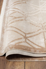 Universal A0299 Bej Uzun Ömürlü Yumuşak Dokulu Halı