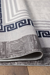 Universal A0307 Gri Uzun Ömürlü Yumuşak Dokulu Halı