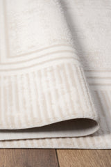 Universal UV005 Bej Uzun Ömürlü Yumuşak Dokulu Halı