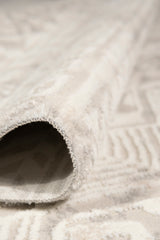 Vavien 1370 Bej Yumuşak Dokulu Halı Makine Halısı