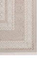 Vavien 1377 Bej Yumuşak Dokulu Halı Makine Halısı