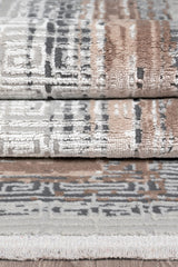 Vavien 1382 Bej Yumuşak Dokulu Halı Makine Halısı