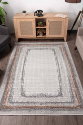 Vavien 1382 Bej Yumuşak Dokulu Halı Makine Halısı