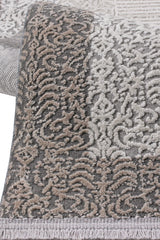 Vavien 1435 Bej Yumuşak Dokulu Halı Makine Halısı