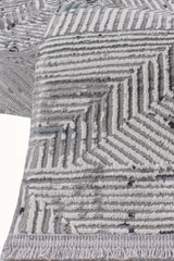 Vavien A0072 Gri Yumuşak Dokulu Halı Makine Halısı