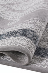 Vavien A0073 Gri Yumuşak Dokulu Halı Makine Halısı