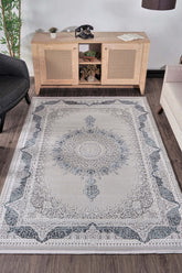 Vavien A0074 Gri Yumuşak Dokulu Halı Makine Halısı