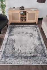 Vavien A0075 Gri Yumuşak Dokulu Halı Makine Halısı