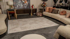 Zenta ZN002 Krem Hav Toz Vermez Halı Makine Halısı