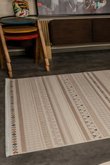 Zenta ZN003 Çok Renkli Hav Toz Vermez Halı Makine Halısı