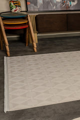 Zenta ZN004 Krem Hav Toz Vermez Halı Makine Halısı