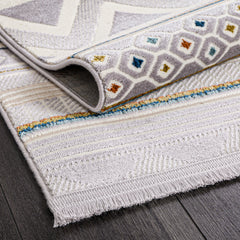 Zenta ZN005 Çok Renkli Hav Toz Vermez Halı Makine Halısı