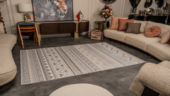 Zenta ZN005 Çok Renkli Hav Toz Vermez Halı Makine Halısı